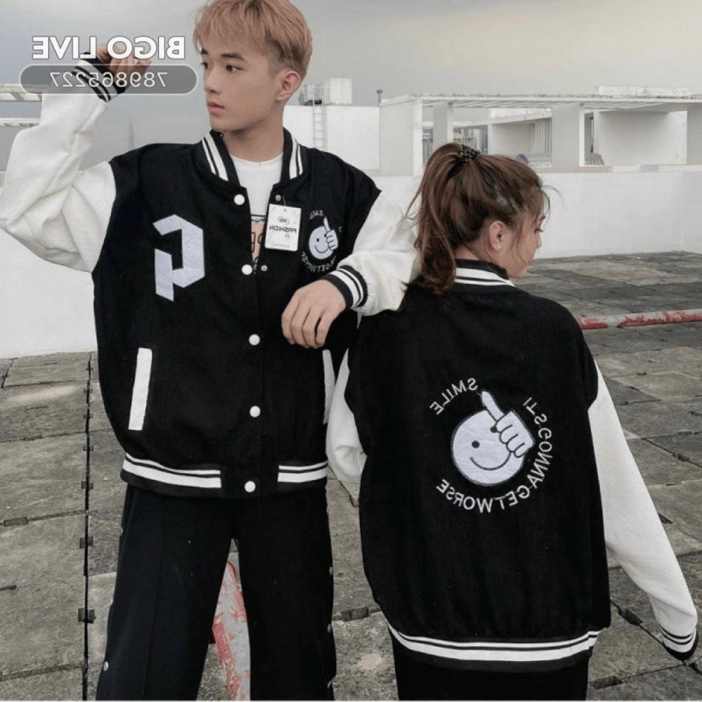 ÁO KHOÁC BOMBER NAM NỮ CHẤT LIỆU KAKI NHUNG CAO CẤP SÀNH ĐIỆU THỜI TRANG SHOP VALENTINA