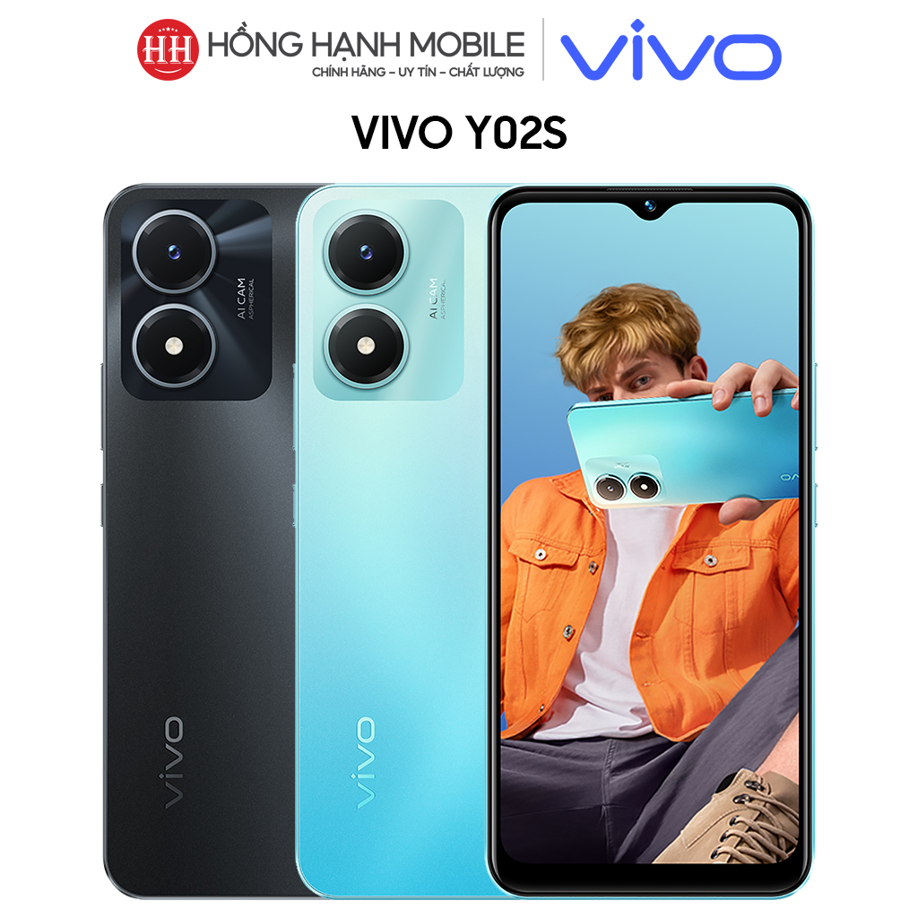 Điện Thoại Vivo Y02s 3GB/32GB - Hàng Chính Hãng