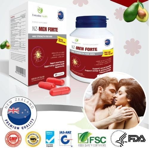 Viên uống Sinh lý Nam NZ - MEN FORTE ( nk NEW ZEALAND) Bổ thận, tráng dương, tăng cường sinh lý nam , mạnh tinh trùng.