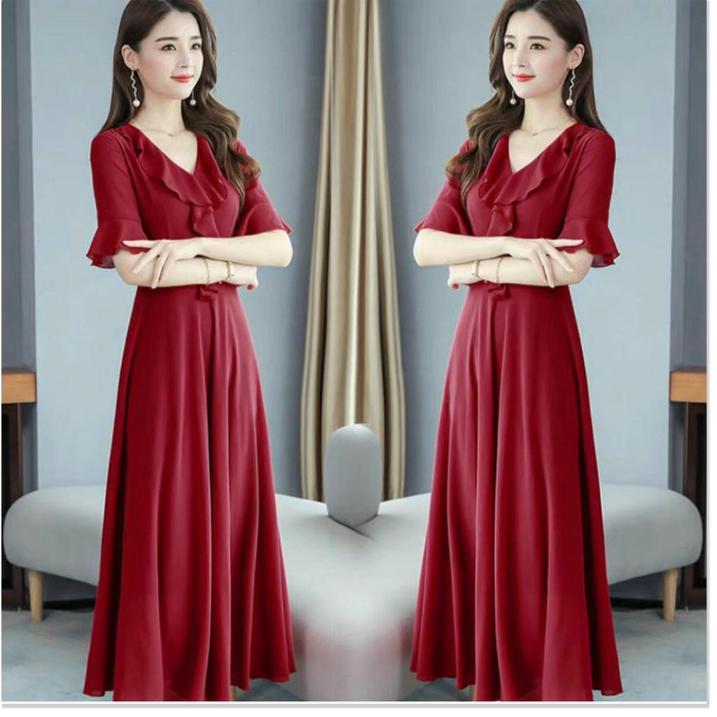 ĐẦM COTTON LẠNH THIẾT KẾ HỌA TIẾT TRƠN