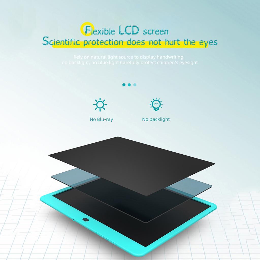 2 Pcs 15" Inch LCD Writing Tablet Pad Boards Notepad for Kids