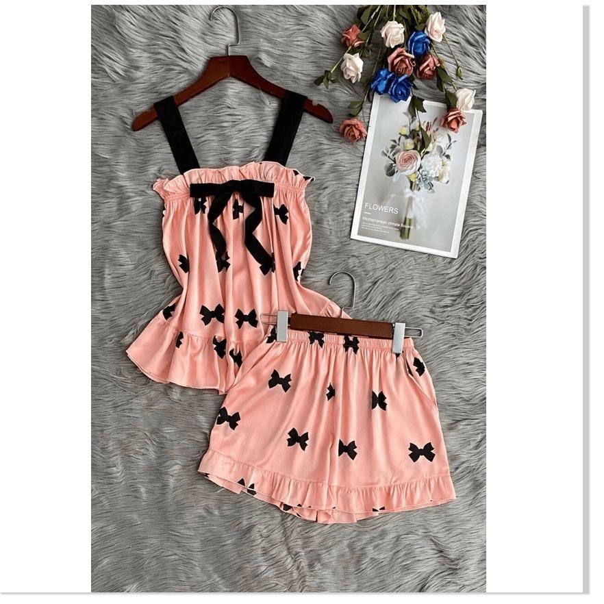 SET BỘ ĐỒ NGỦ NỮ NGẮN SIÊU ĐẸP , CỰC HOT HÈ 2021 KME FASHION