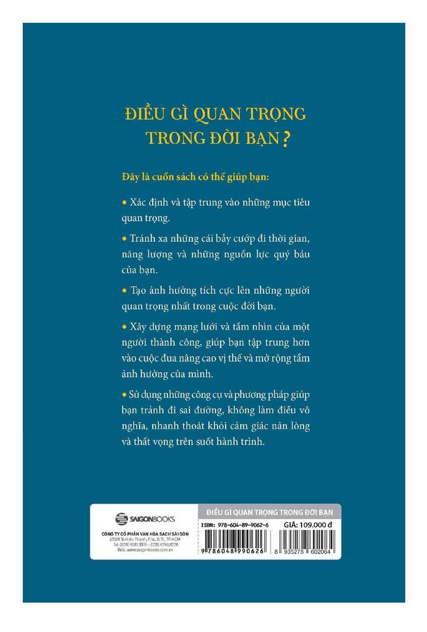 Điều Gì Quan Trọng Trong Đời Bạn