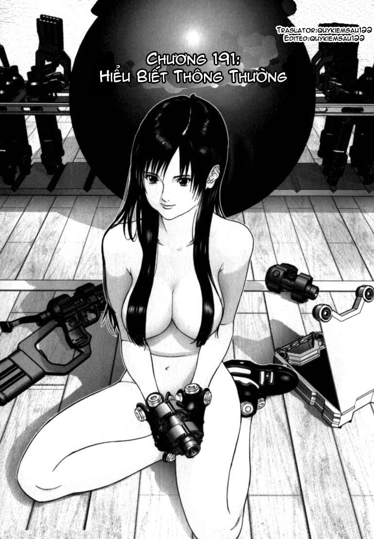 Gantz Chapter 191: Hiểu biết thông thường - Trang 4