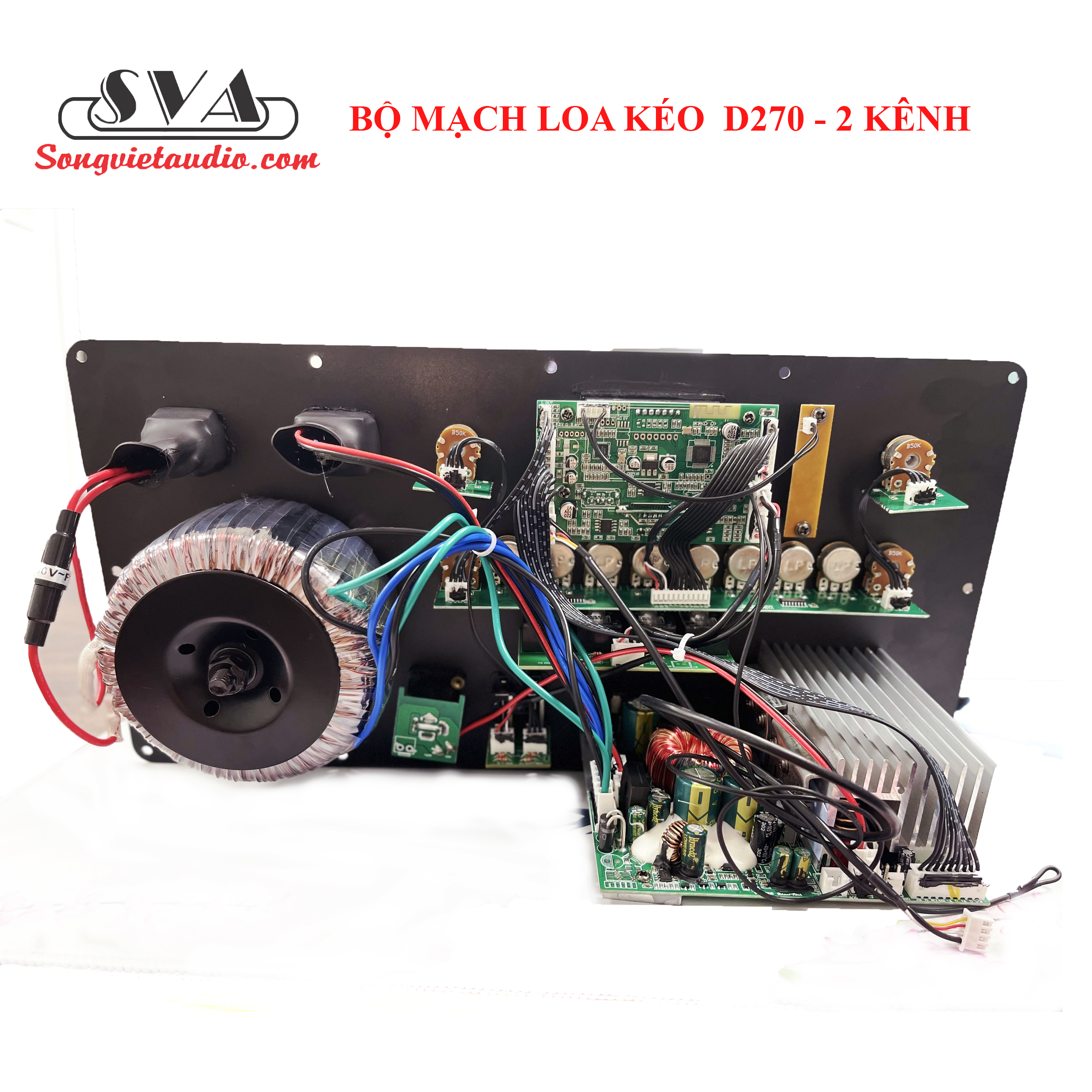 MẠCH LOA KÉO V270 - 2 KÊNH