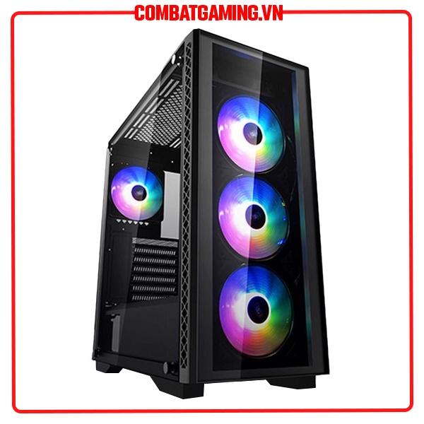 Case Máy Tính Deepcool Matrexx 50 Add RGB 4F Sẳn 4 fan ARGB - Hàng Chính Hãng