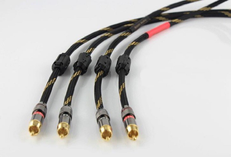 Dây tín hiệu Audio Monster standard 100 hai đầu RCA chống nhiễu dài 1,5 mét - Hàng Chính Hãng