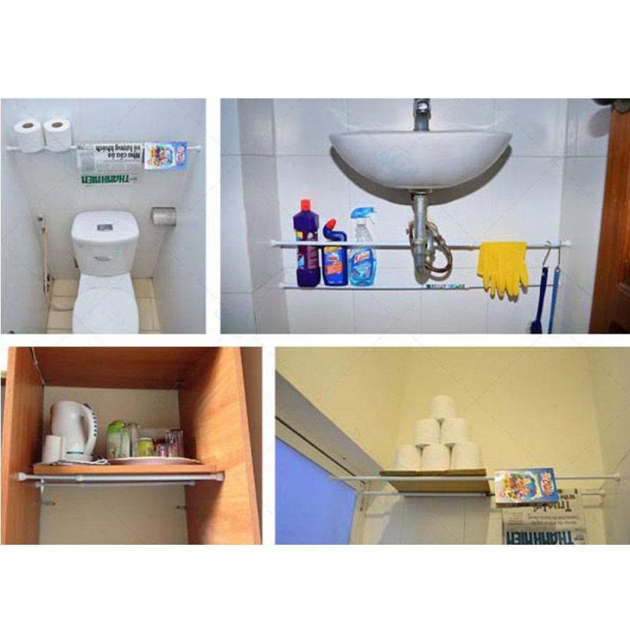 Thanh treo rèm tiện dụng đa năng (treo nhẹ)