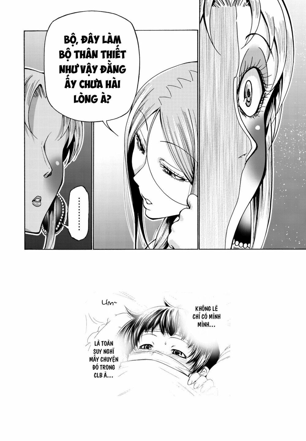 cô gái thích lặn - grand blue chapter 35 34