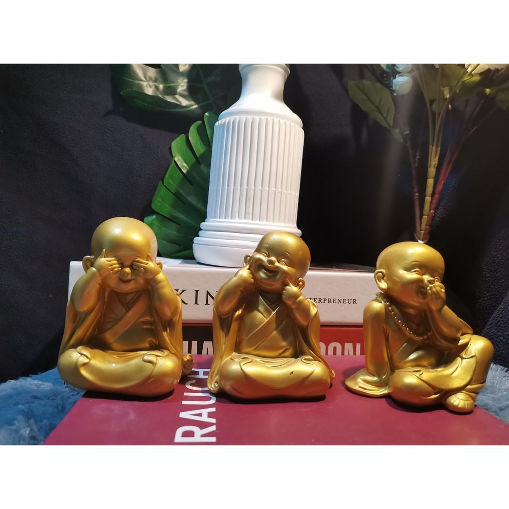 Bộ Tam Không mạ vàng