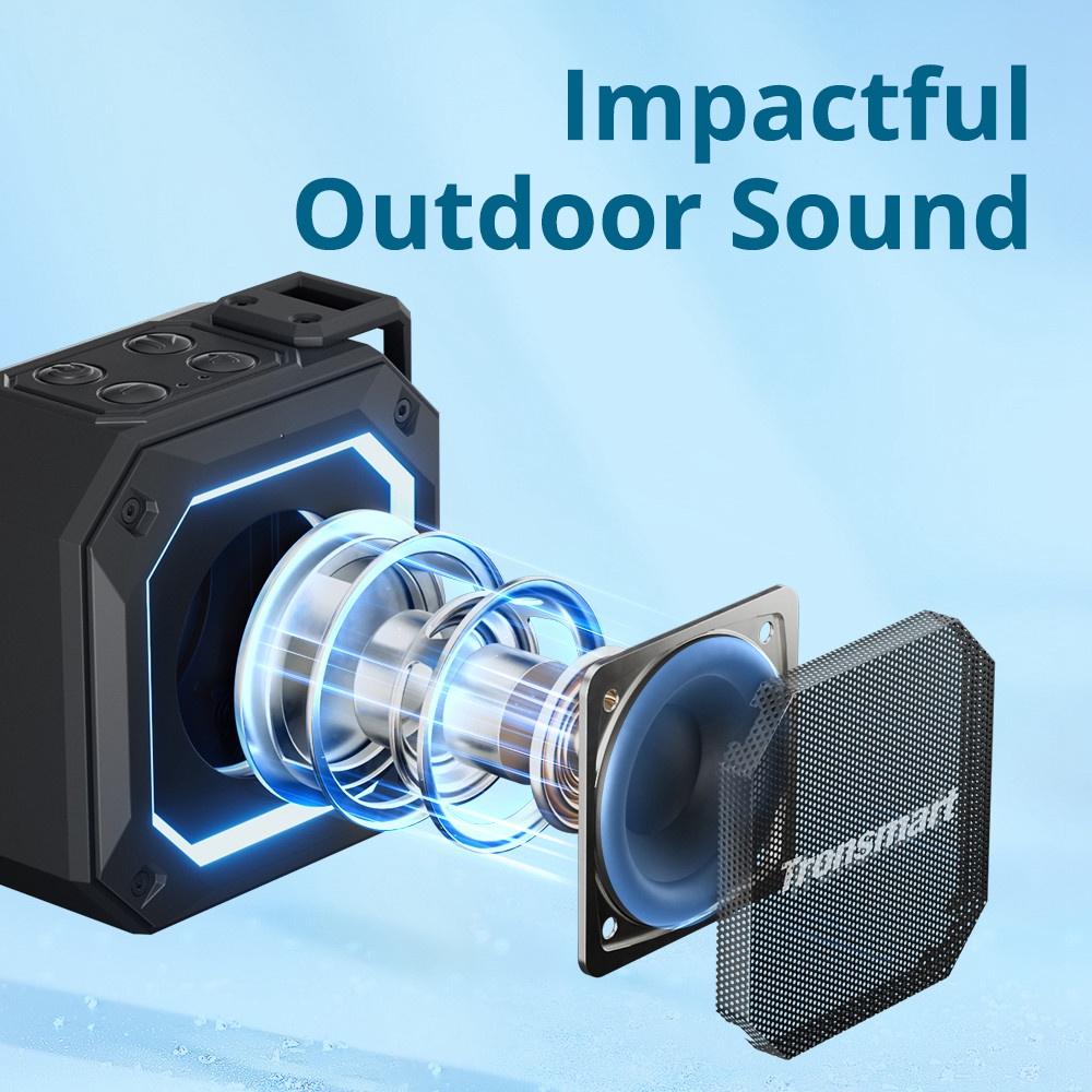 Loa Bluetooth Tronsmart Groove 2 Speaker Chống nước IPX7 - Hàng chính hãng