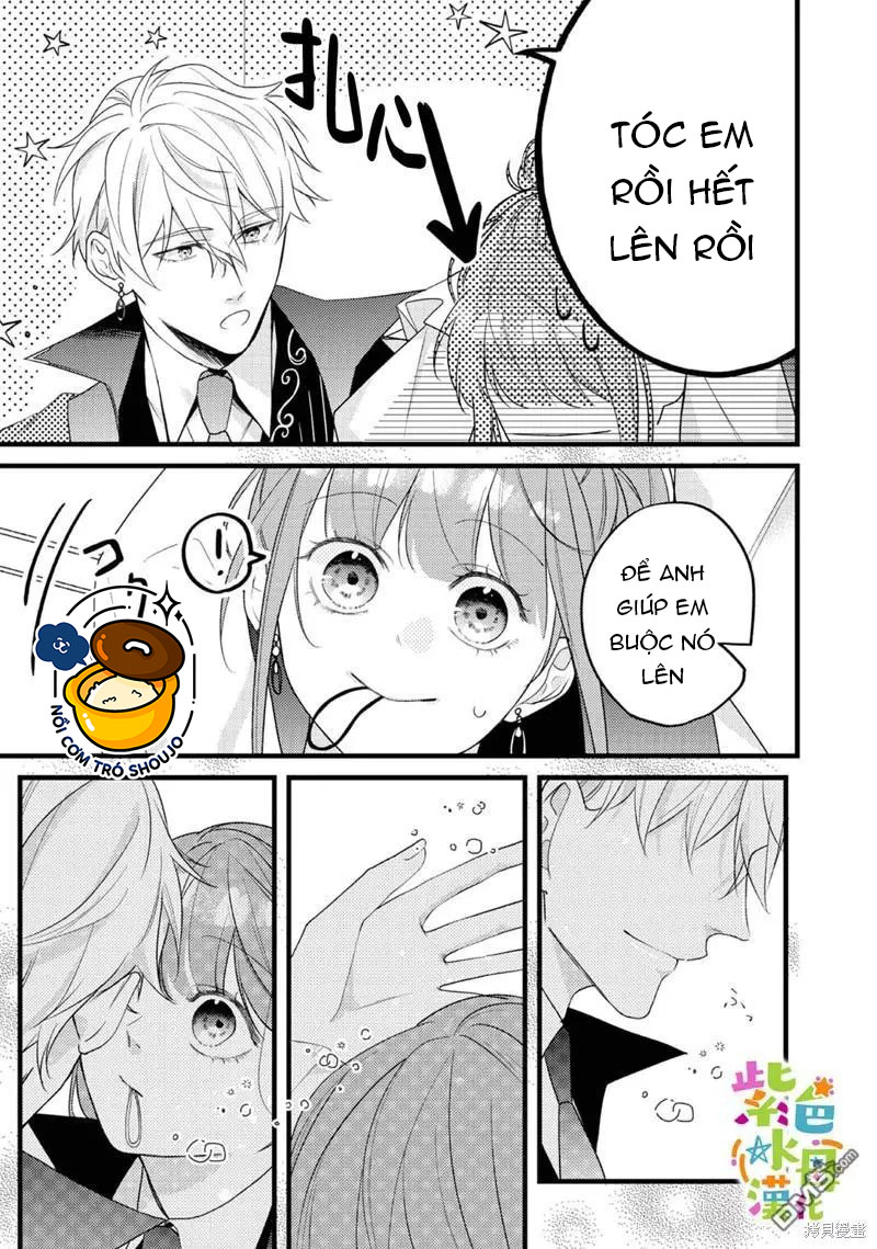 chuyển sinh thành nữ chính với bad ending cận kề, kiếp này tôi định yêu đương nghiêm túc nhưng anh trai láu cá lại không để tôi đi chapter 11.2 9