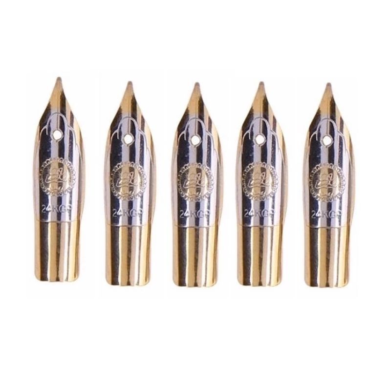 Set 3 bút máy nét hoa Hồng Hà 2282 tạo nét thanh nét đậm dành cho học sinh Hồng Hà 2282 ngòi mài