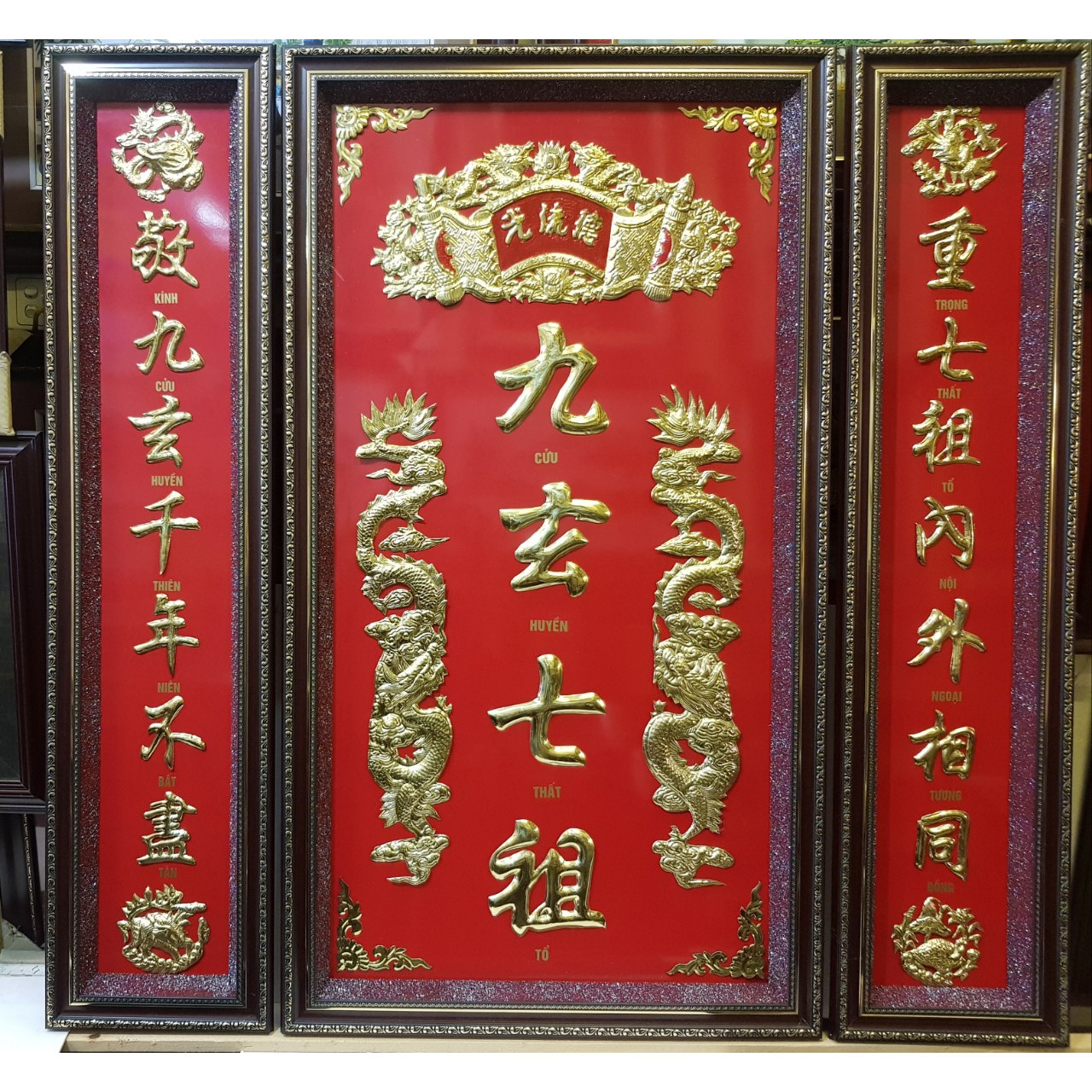 LIỄNG THỜ GIA TIÊN - CỬU HUYỀN THẤT TỔ