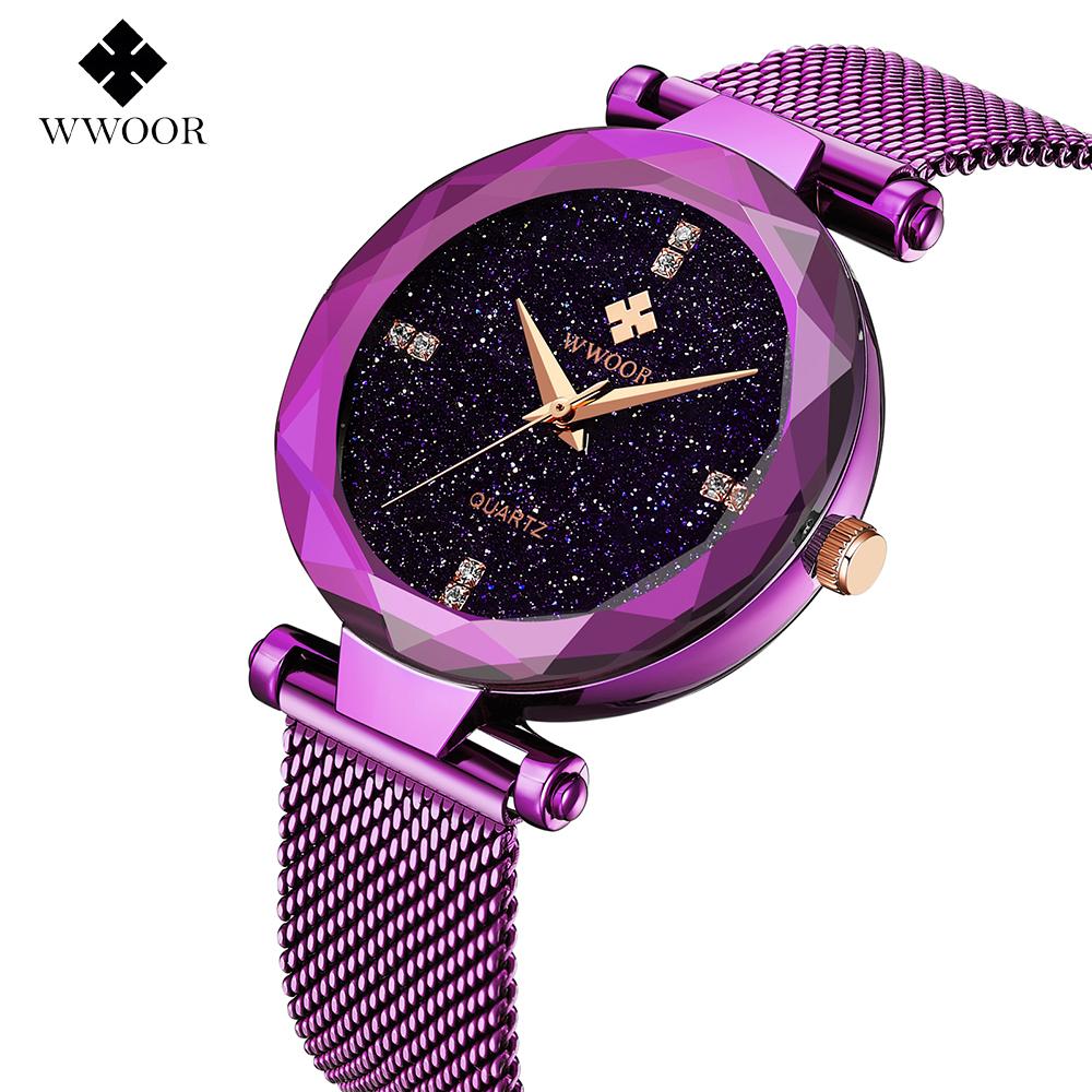 Đồng hồ thể thao WWOOR dành cho nữ có thiết kế độc đáo