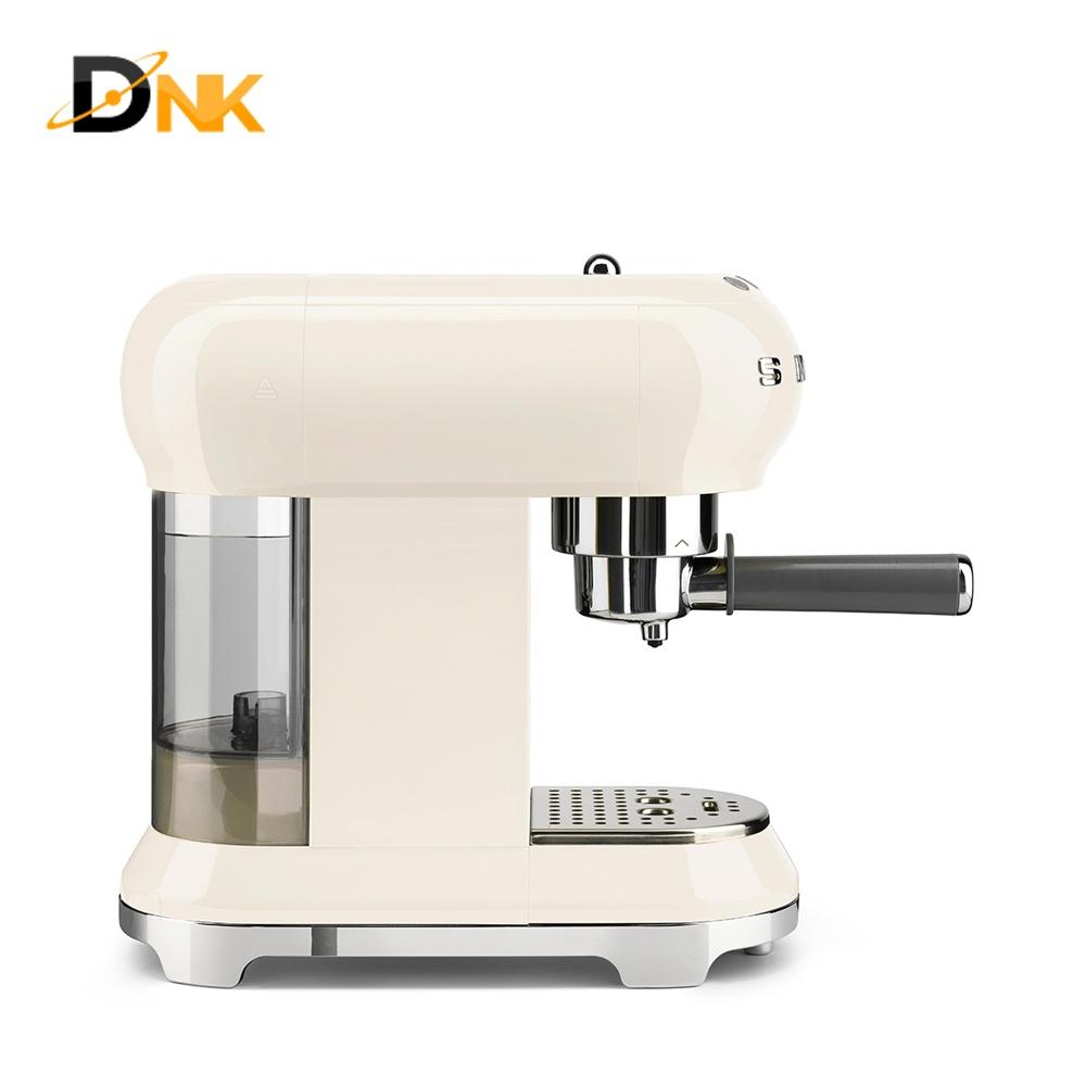 Máy Pha Cà Phê Espresso Smeg ECF01CREU Cream, Thermoblock, 15 Bar - CAM KẾT HÀNG NHẬP KHẨU ĐƯC BỞI DNK