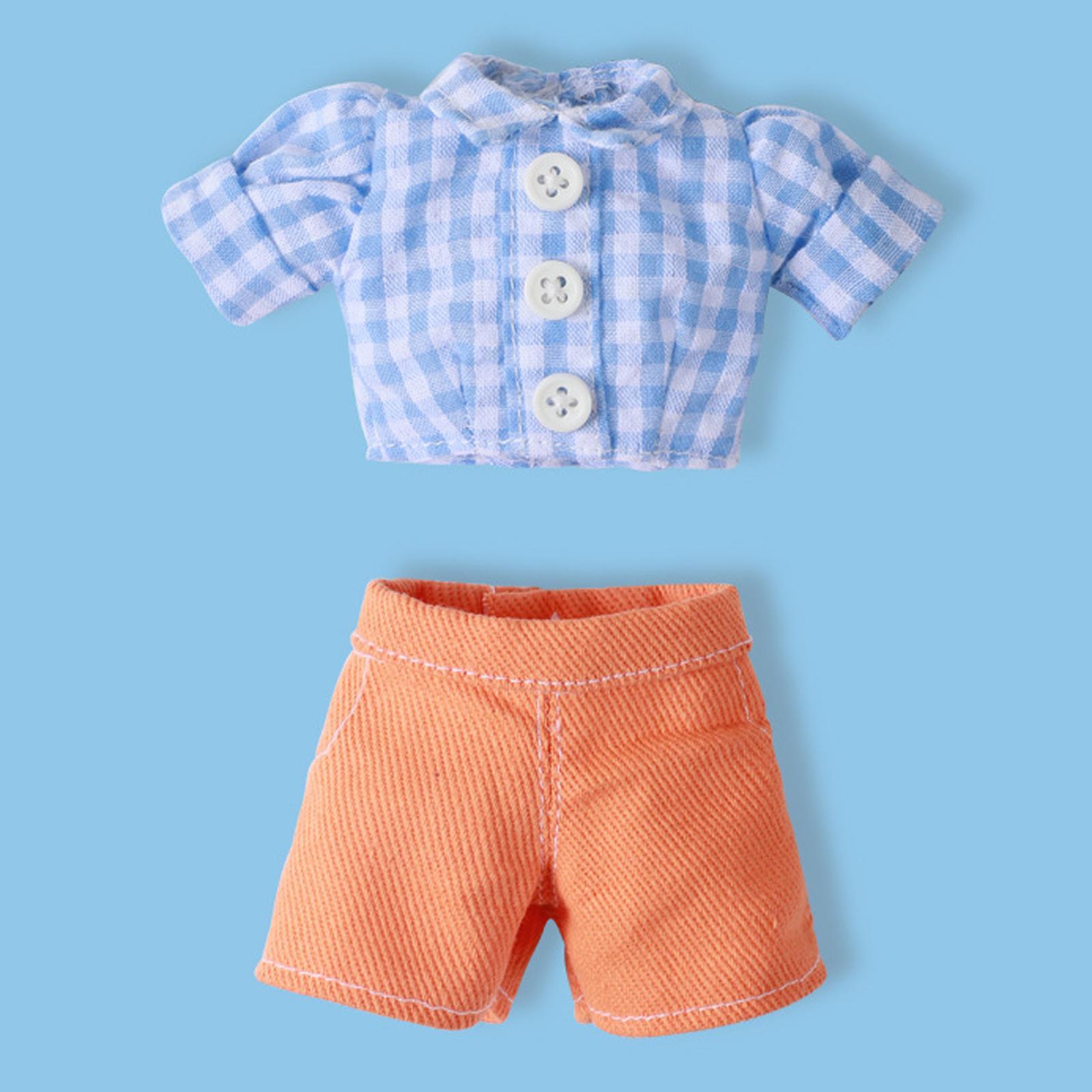 Doll Clothes Girl Doll Outfits Set Fashion Doll Dress Suit for 1/6 BJD 12 inch Doll