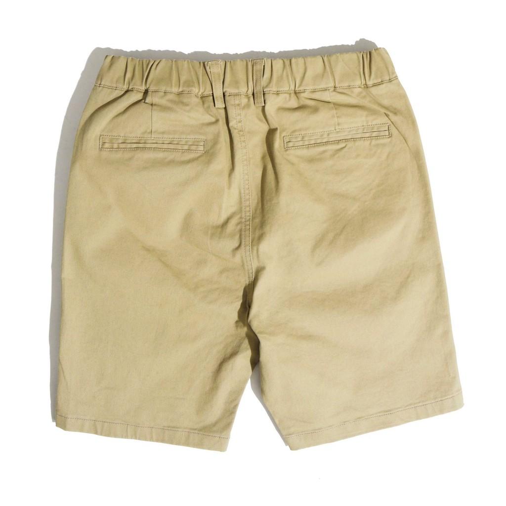 Quần Short Kaki Nam Màu Be BY COTTON Beige Kaki Shorts