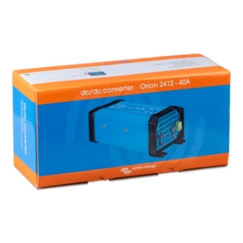 Bộ biến đổi điện 24Vdc sang 12Vdc, dòng điện ngõ ra 40A (Uout=13,2V) của thương hiệu Victron Energy.
