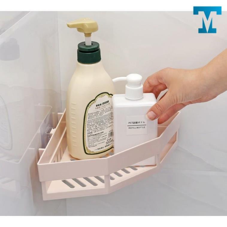 Kệ Tam Giác Dán Góc Tường Tiện Lợi