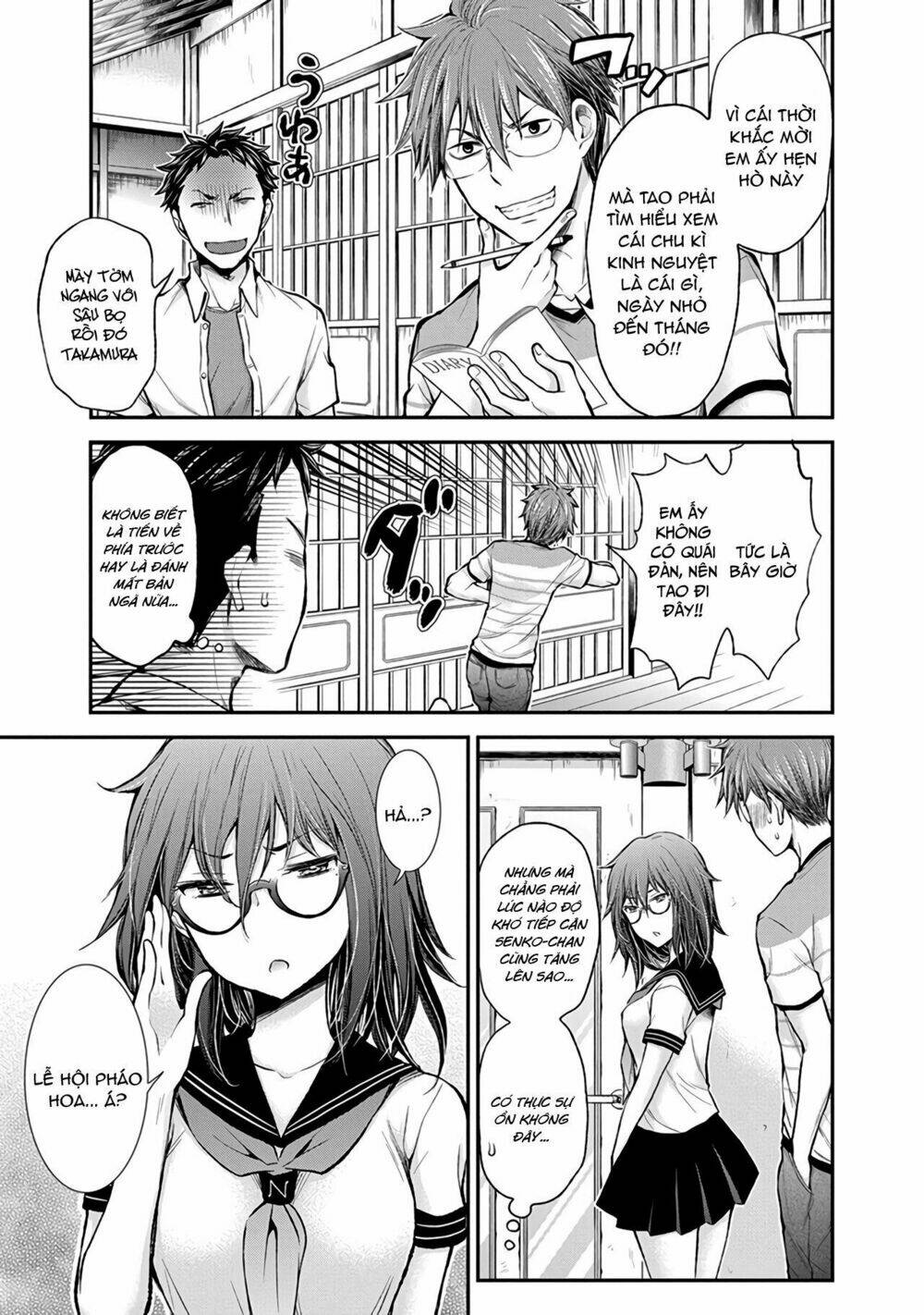 Henjo - Hen Na Joshi Kousei Amaguri Chiko Chapter 40 - Trang 3