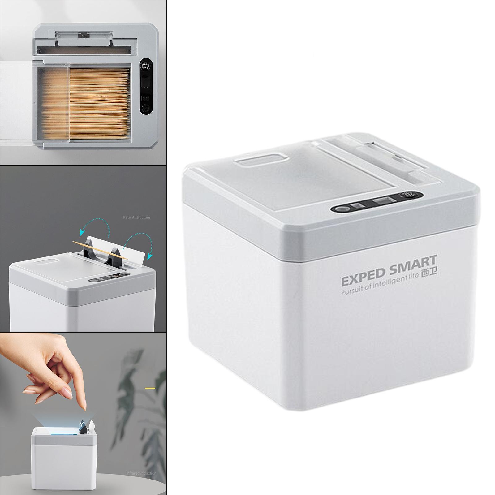 Smart Toothpick Box Infrared Sensor Toothpick Holder Dispenser