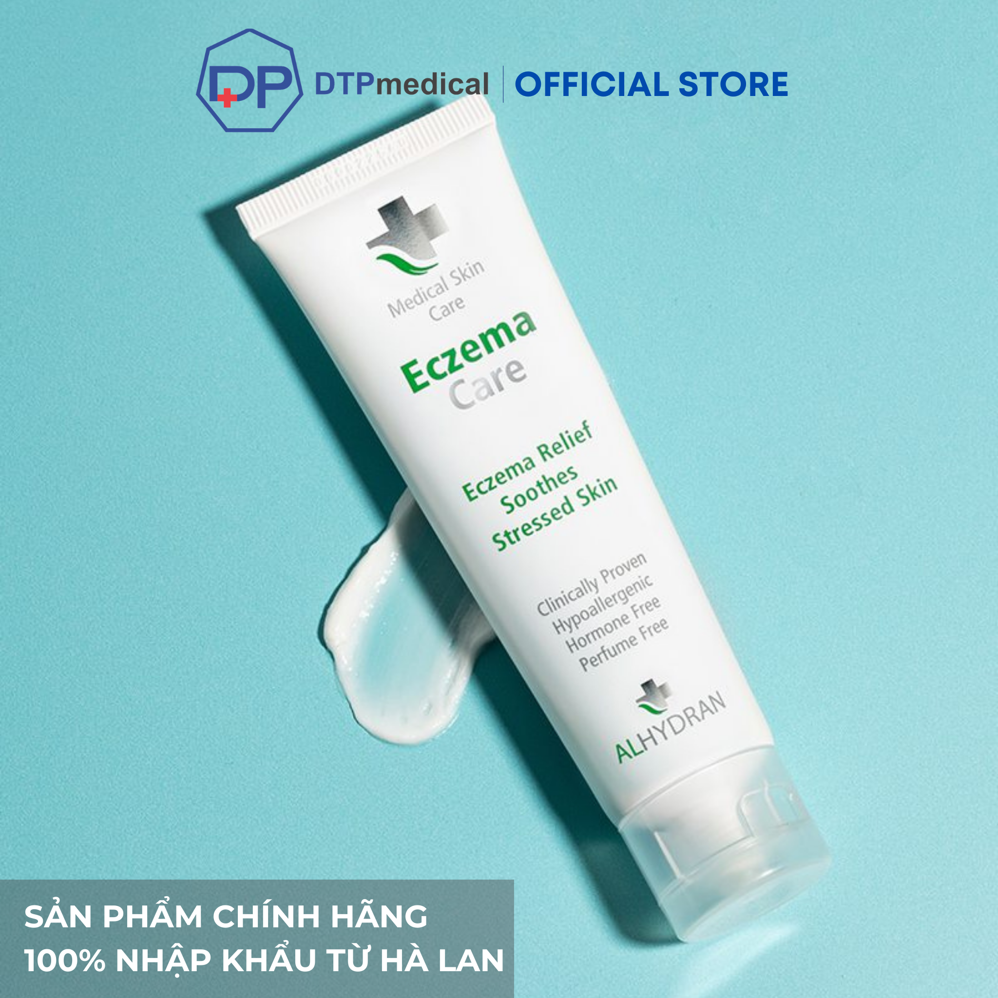 Kem bôi y tế ALHYDRAN Eczema Care 59ml làm giảm triệu chứng bệnh chàm, giảm ngứa, mẩn đỏ và cảm giác nóng rát