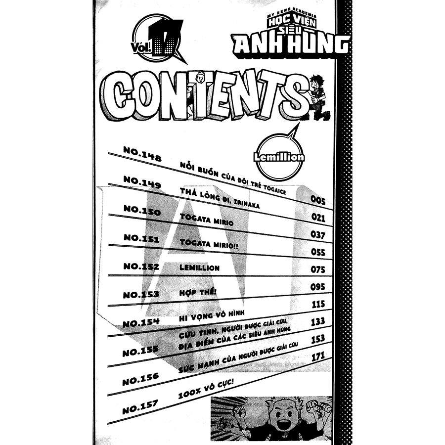 My Hero Academia - Học Viện Siêu Anh Hùng Tập 17: Lemillion