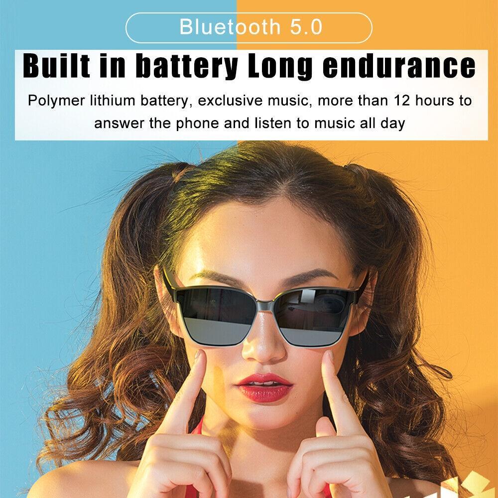 Kính Mát Thông Minh Dyy-12 Kết Nối Bluetooth 5.0 Hỗ Trợ Nghe Gọi Chụp Ảnh