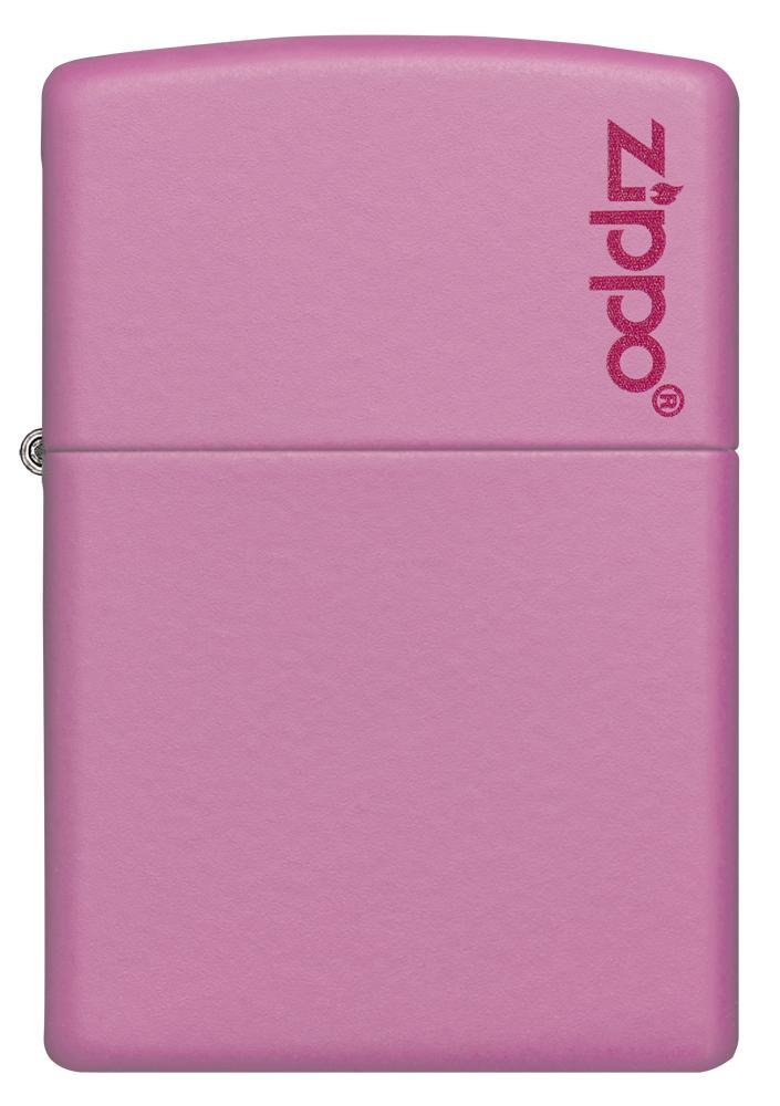 Bật Lửa Zippo Pink Matte with Logo 238ZL