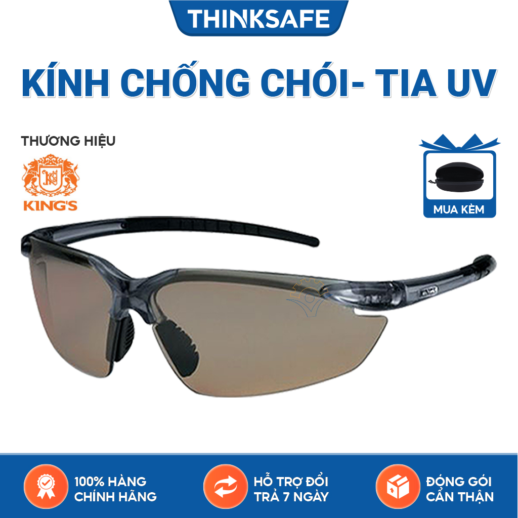 Kính bảo hộ King's KY713 kính chống bụi, trầy xước, chống đọng hơi sương, chống tia UV