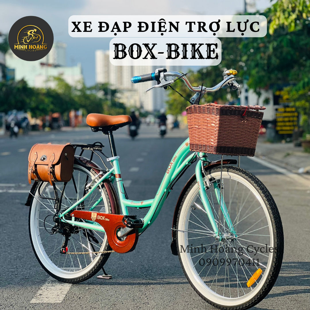 XE ĐẠP ĐIỆN TRỢ LỰC NỮ BOX-BIKE FUHACHI