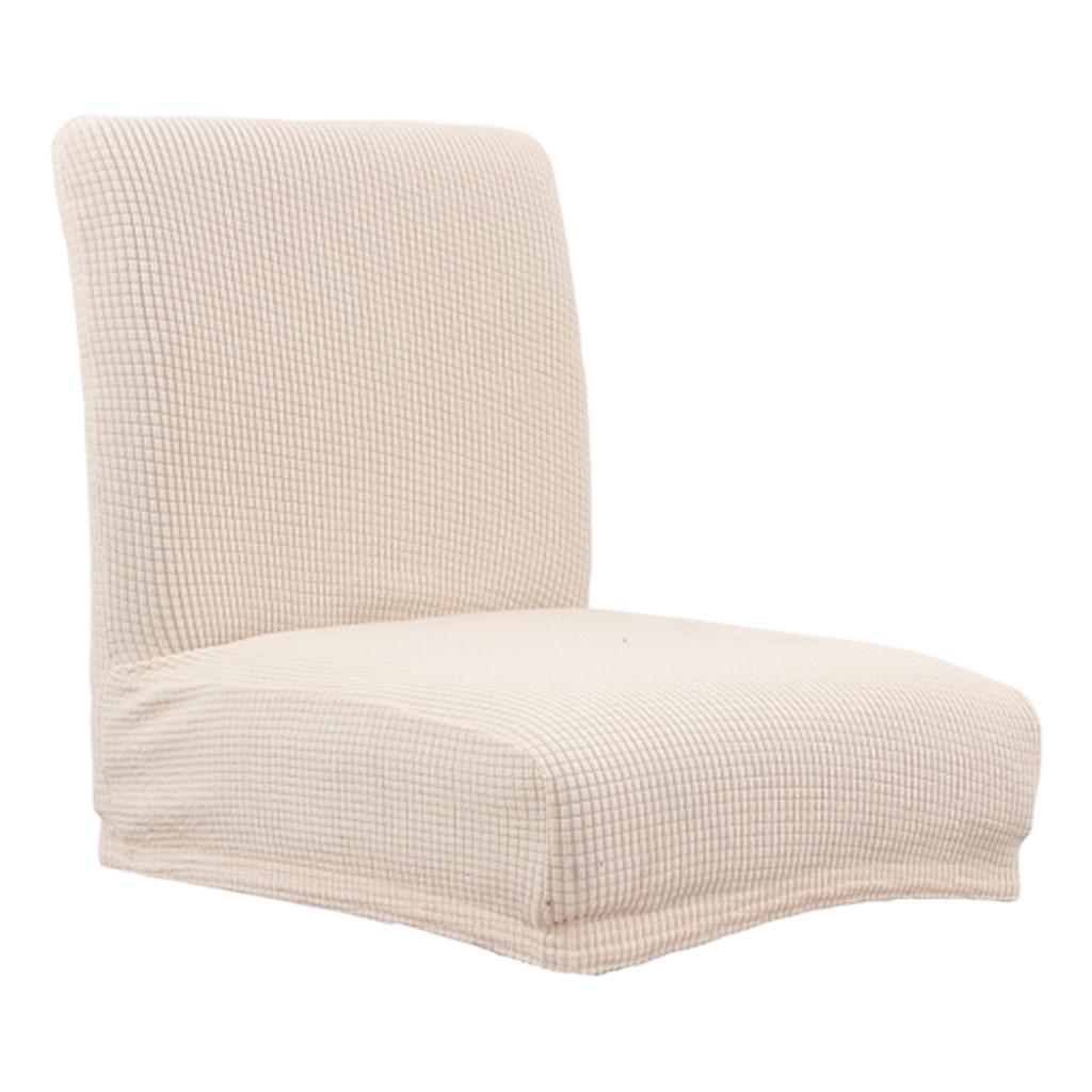 2pcs Elastic Chair Seat Cover Bar Stool Slipcover Protector for Salon Pub
