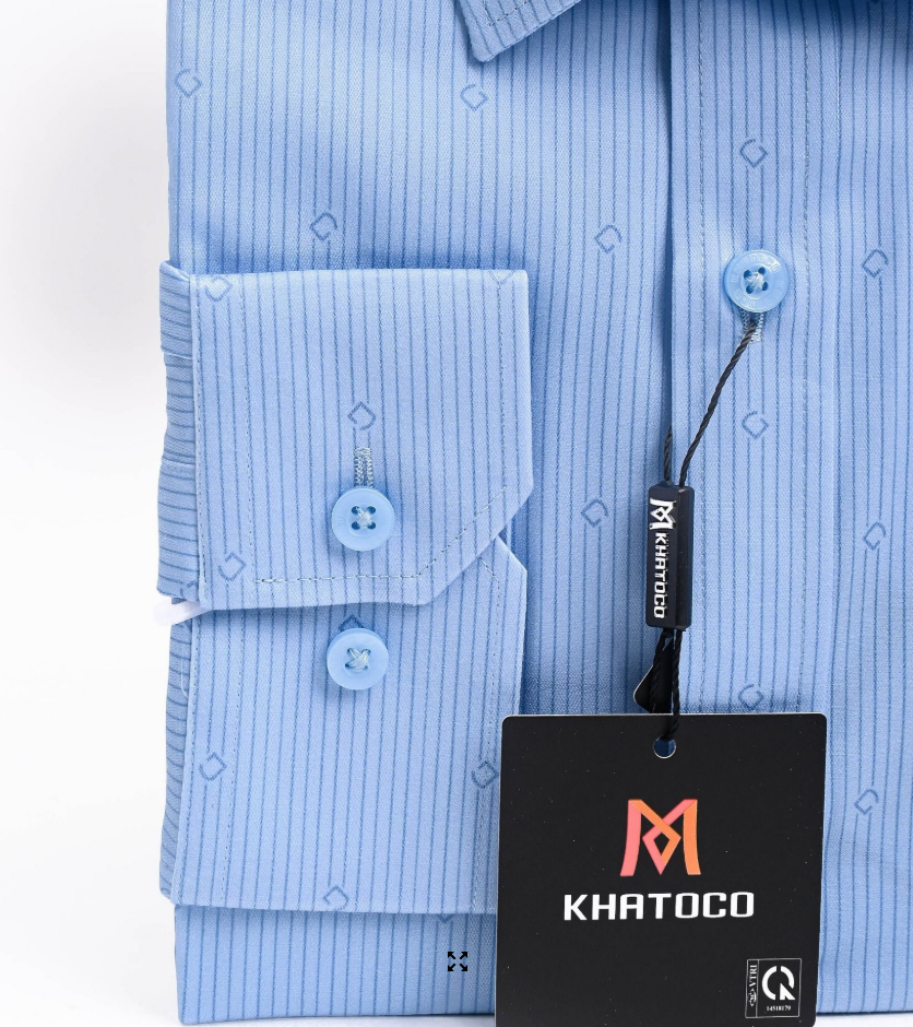 Áo sơ mi tay dài Khatoco (S--&gt;4XL)