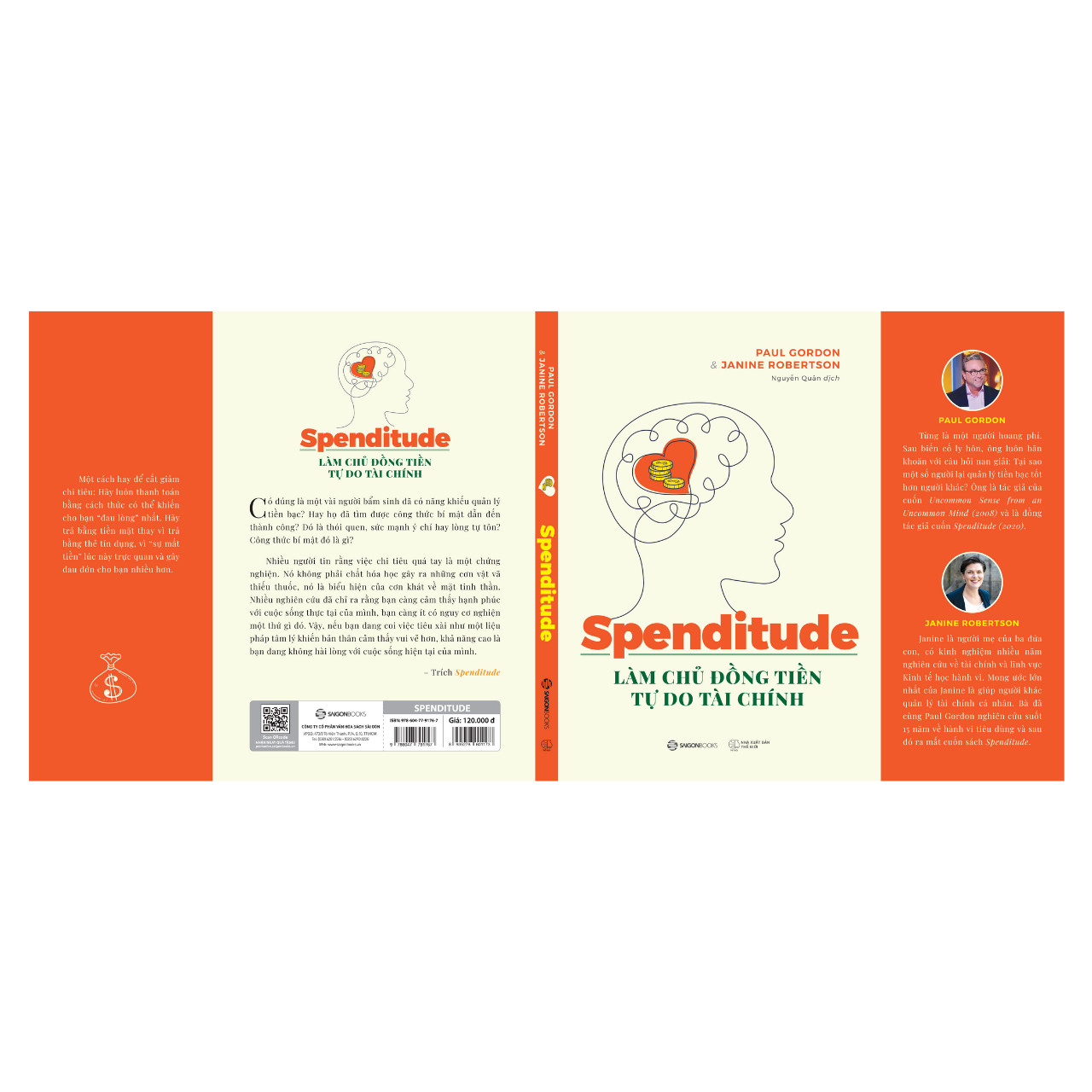 Spenditude: Làm Chủ Đồng Tiền, Tự Do Tài Chính -  giúp bạn tìm ra thái độ tiêu dùng phù hợp và đạt được tự chủ tài chính