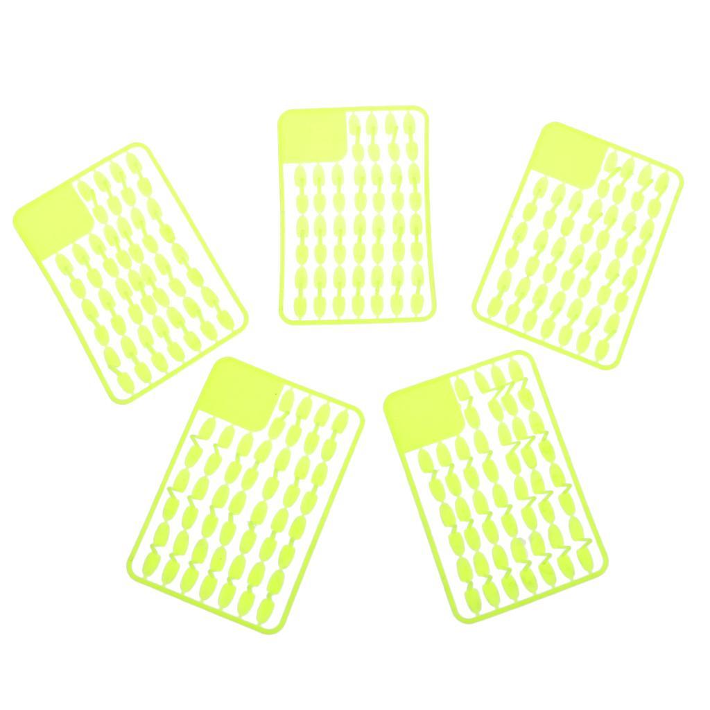 2-4pack 5pcs Boilie Stopper Bait Dumbell Stop Hair Rig Stopper Fishing Tackle