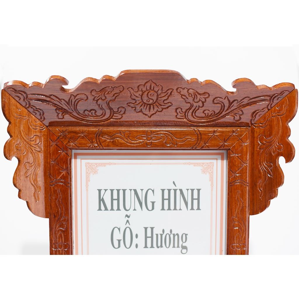 KHUNG HÌNH ẢNH THỜ GỖ HƯƠNG 20 X 25