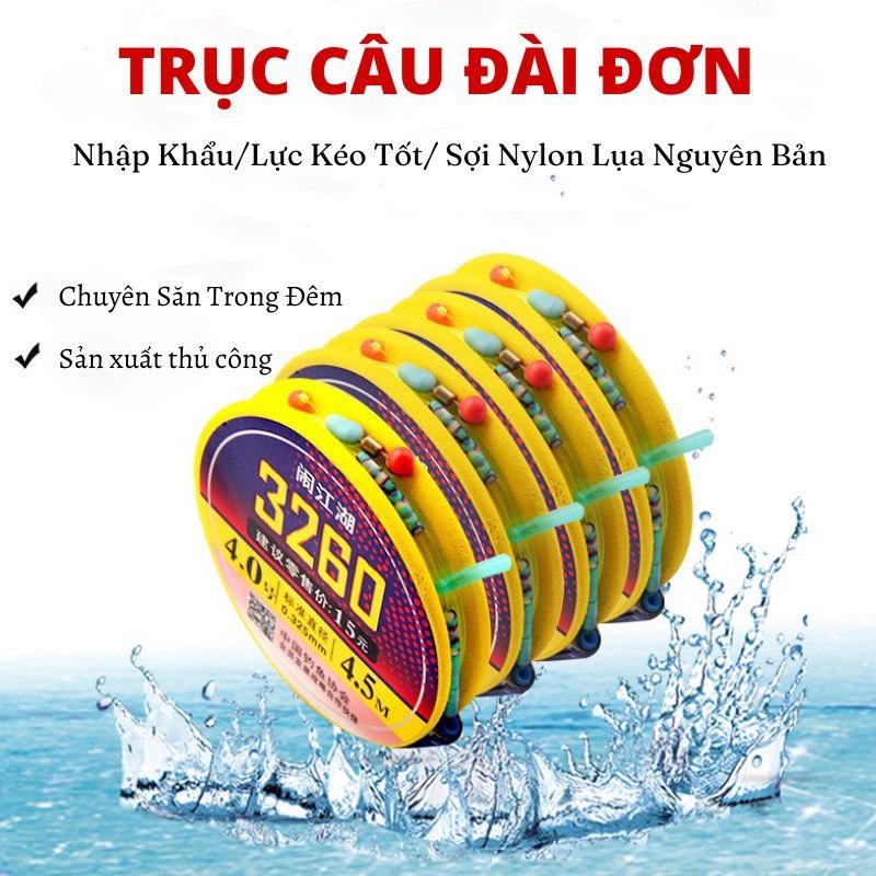 Dây Trục Câu Đài Buộc Sẵn 3260 Thiết Kế Tàng Hình Tốt, Tải Cá Cực Đỉnh DT05
