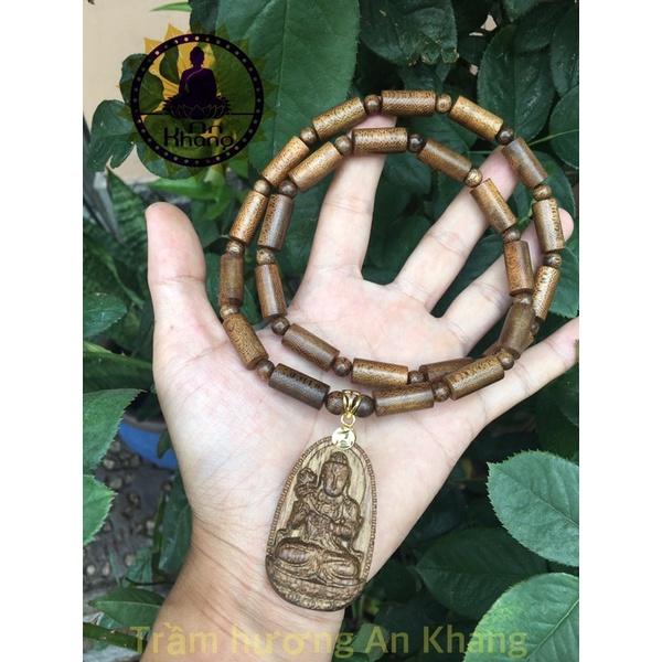 Vòng đeo cổ trầm hương Phật bản mệnh