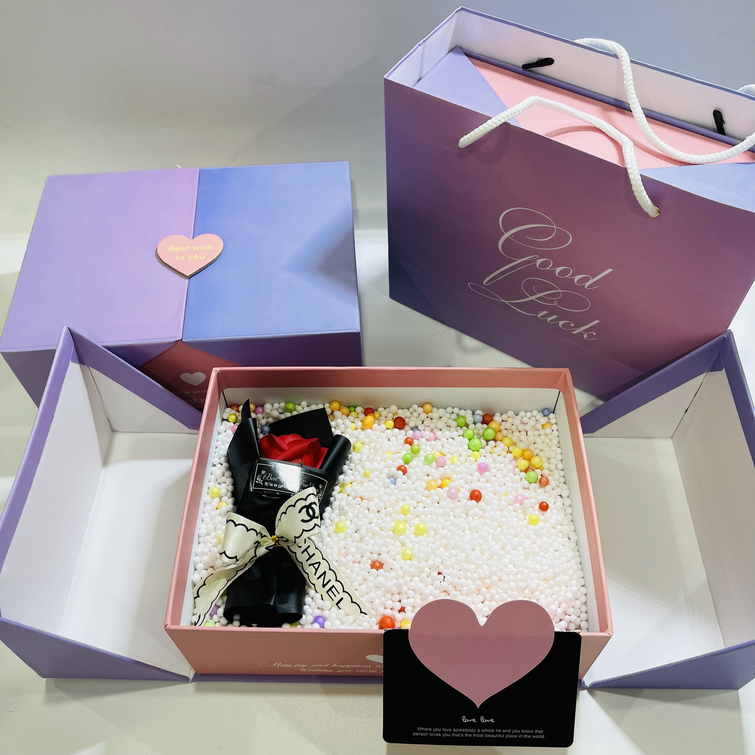 Combo Hộp Quà Tặng người yêu lãng mạn, quà tặng sang trọng, quà tặng valentine