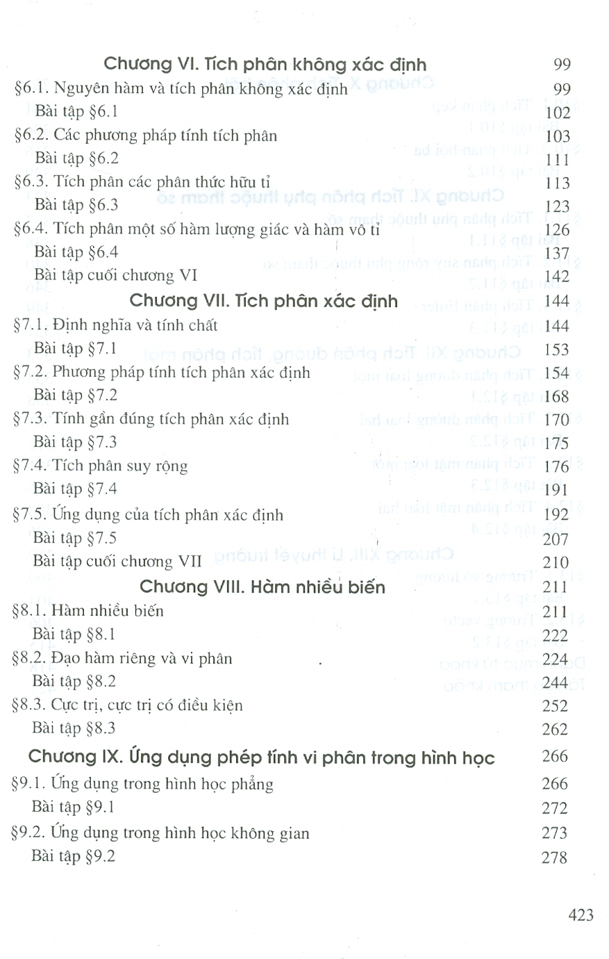 Combo 2 Quyển: Toán Học Cao Cấp, Tập Hai - Giải Tích
