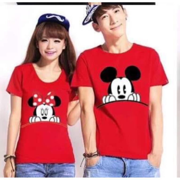 Áo thun đôi Mickey & Miny