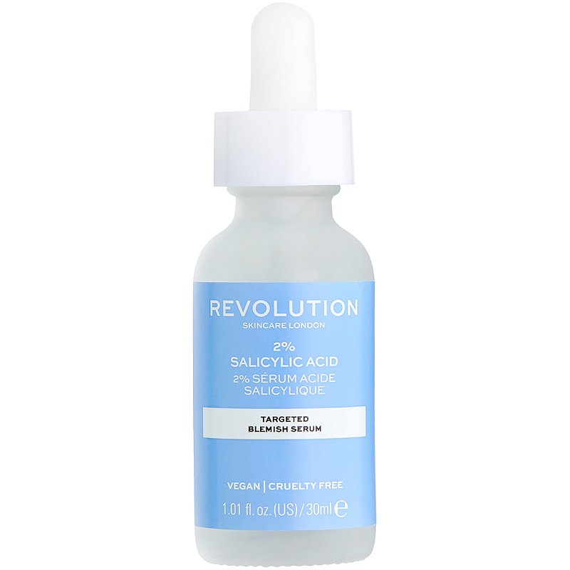 Tinh chất BHA kháng mụn Revolution Skincare 2% Salicylic Acid Targeted Blemish Serum 30ml