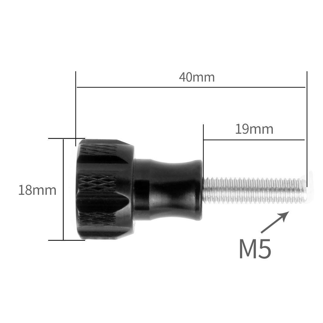 Đối với phụ kiện Go Pro Bộ chuyển đổi giá đỡ chân máy ngắn/Long M5 ngón tay cái cho GoPro Hero 10 9 8 7 6 Insta360 cho máy ảnh hành động DJI