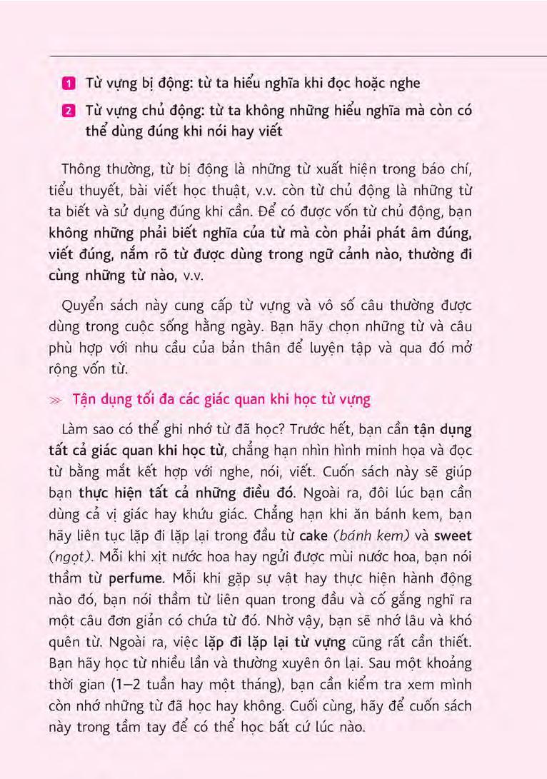 Sách Sổ Tay Từ Vựng Tiếng Anh - Từ Lúc Thức Giấc Đến Khi Đi Ngủ (Kèm file MP3)