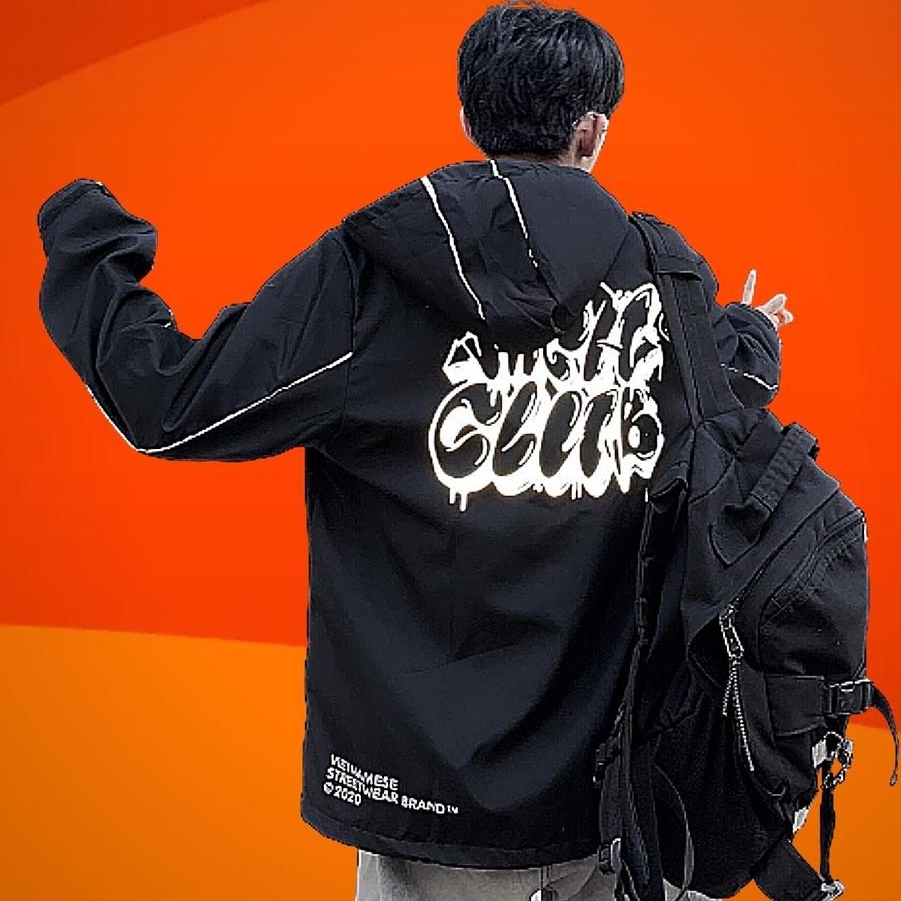 Áo Khoác Gió Nam Nữ Dù 2 Lớp Cao Cấp Chất Siêu Đẹp Bomber Jackets Gió Nam Nữ HIGH CLUP - AK2223