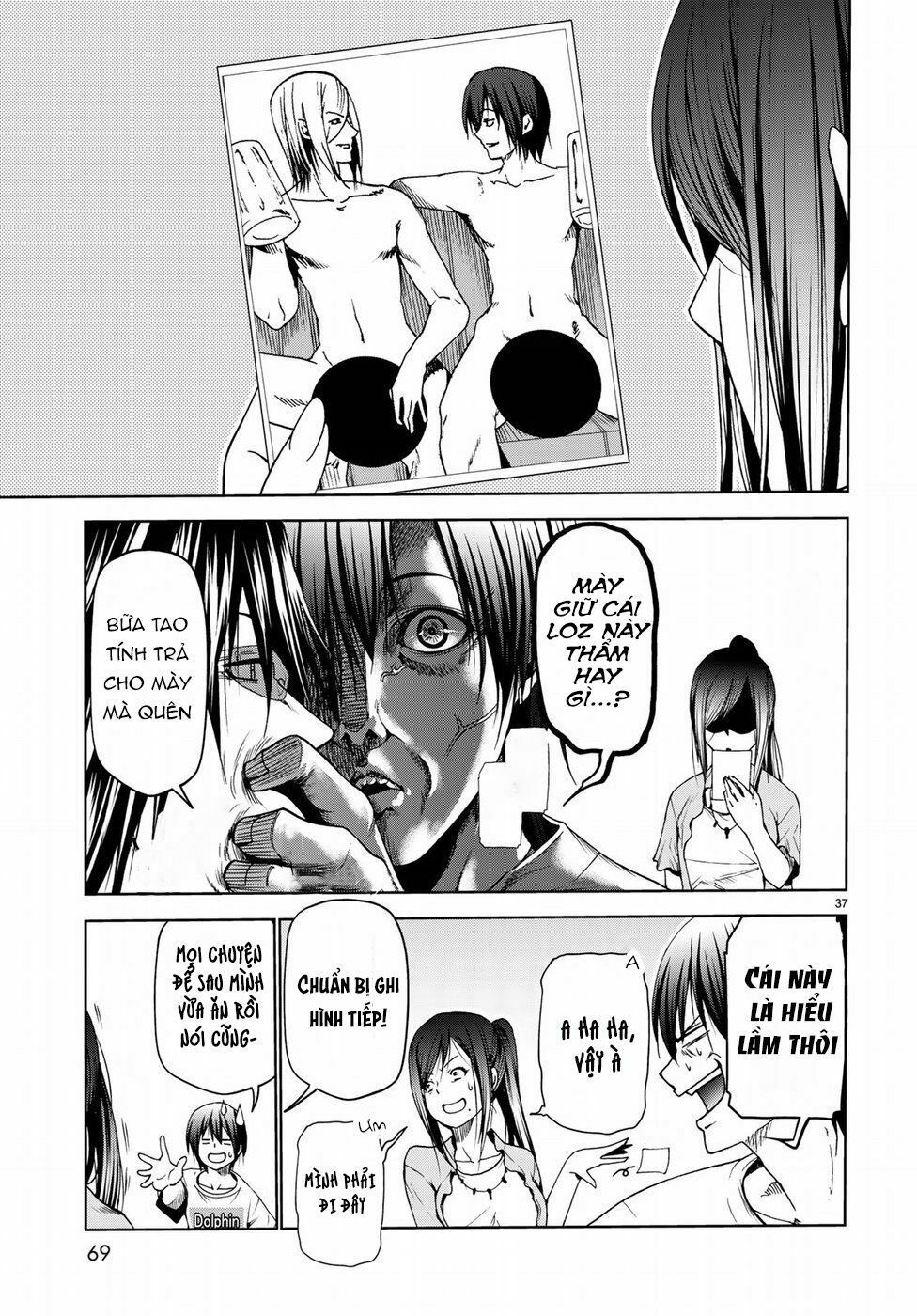 cô gái thích lặn - grand blue chapter 52 37