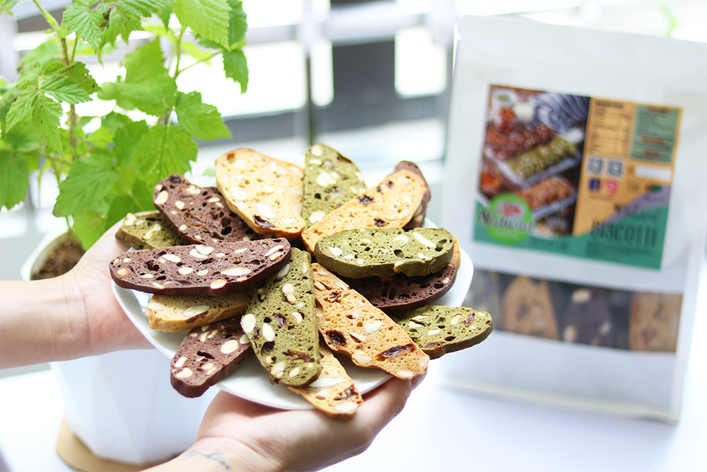 Bánh ăn kiêng Biscotti natural meall