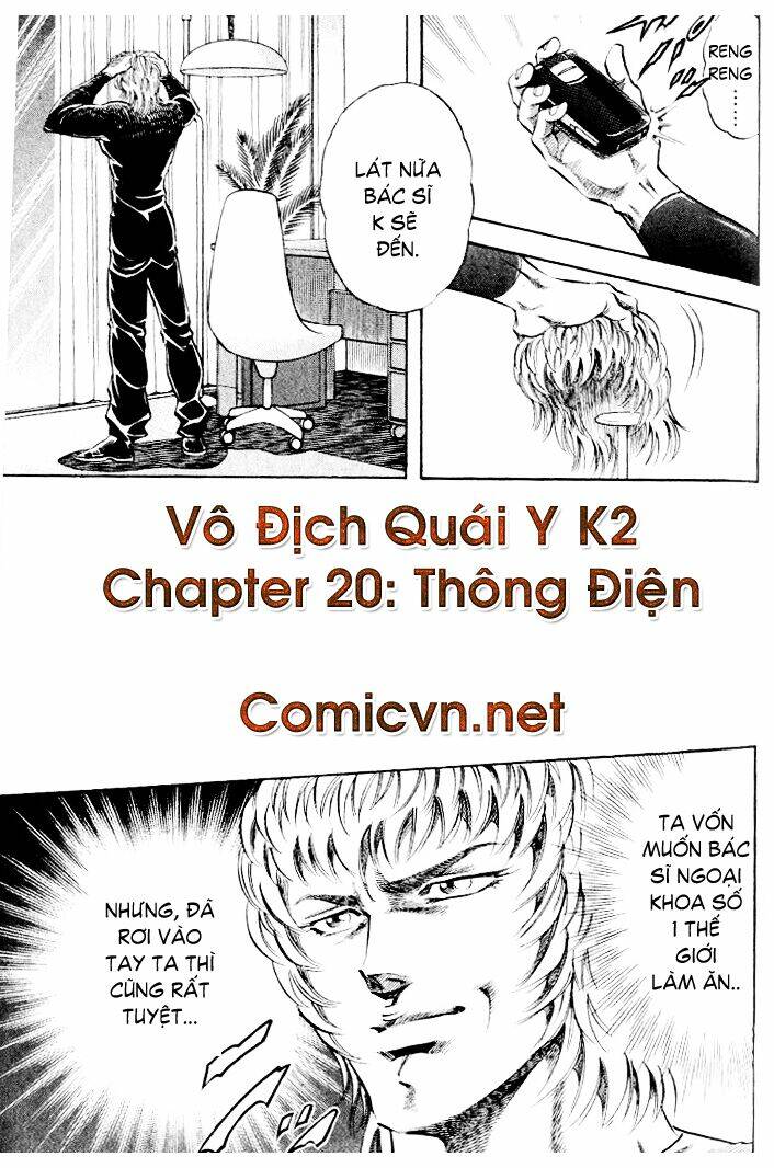 doctor kazu k1+ k2 - vô địch quái y chapter 20 1