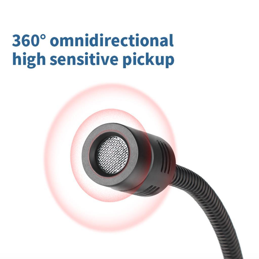 USB Computer Microphone for Windows Laptop Mic for Chatting PC Laptop